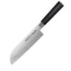 Samura MO-V Nóż Santoku Hollow Ground 180 mm – AUS-8, Rękojeść G10